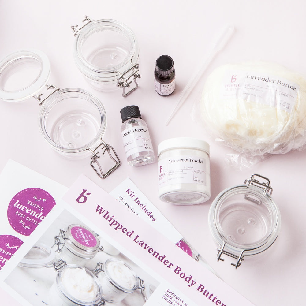 Bramble Berry Lavender Whipped Body Butter Kit