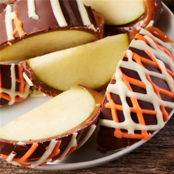 Mrs Prindables Fall Drizzle Caramel Apple 4-Pack