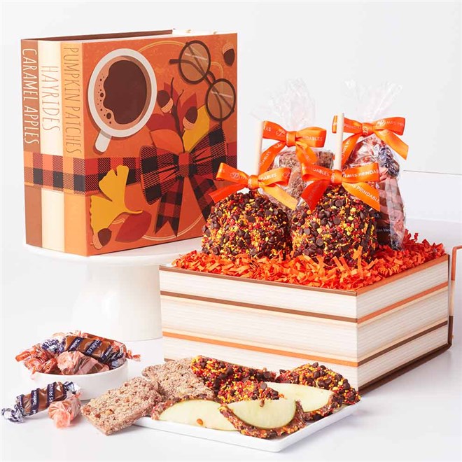 Mrs Prindables Fall Farmhouse Caramel Apple Gift Set