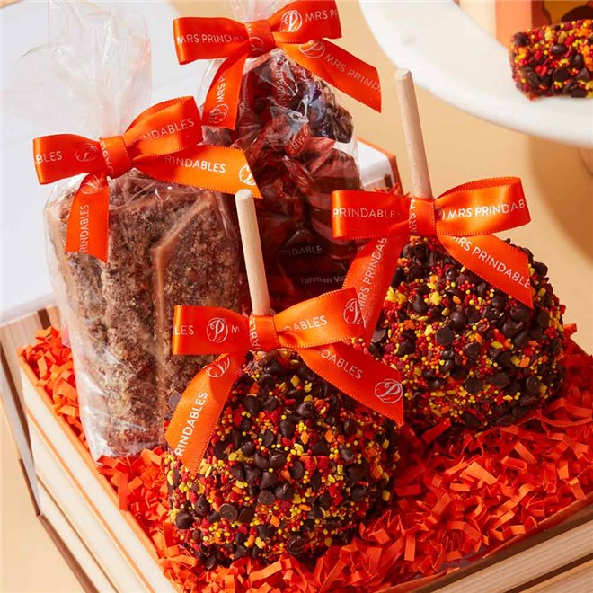 Mrs Prindables Fall Farmhouse Caramel Apple Gift Set