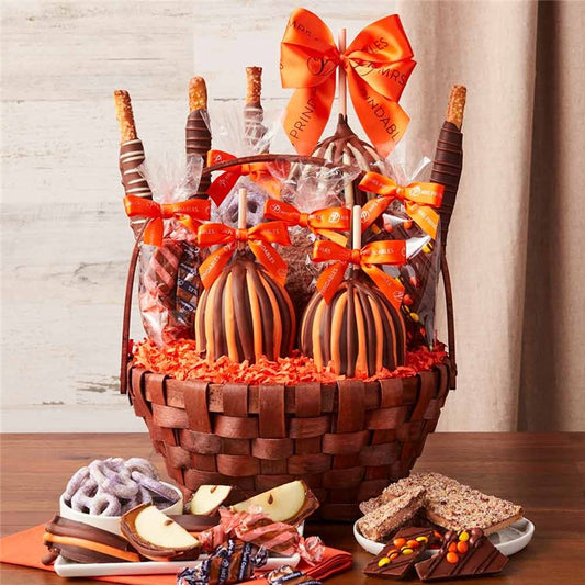 Mrs Prindables Grand Fall Caramel Apple Gift Basket