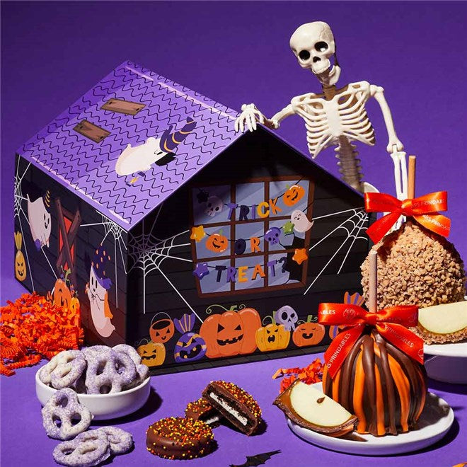 Mrs Prindables Haunted Manor Caramel Apple Gift Set