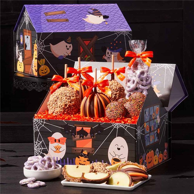 Mrs Prindables Haunted Manor Caramel Apple Gift Set