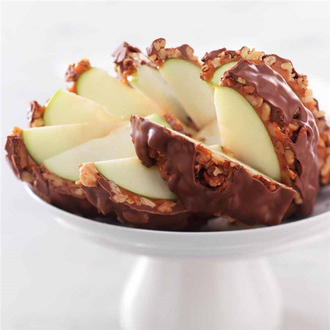 Mrs Prindables Milk Chocolate Walnut Pecan Autumn Jumbo Caramel Apple