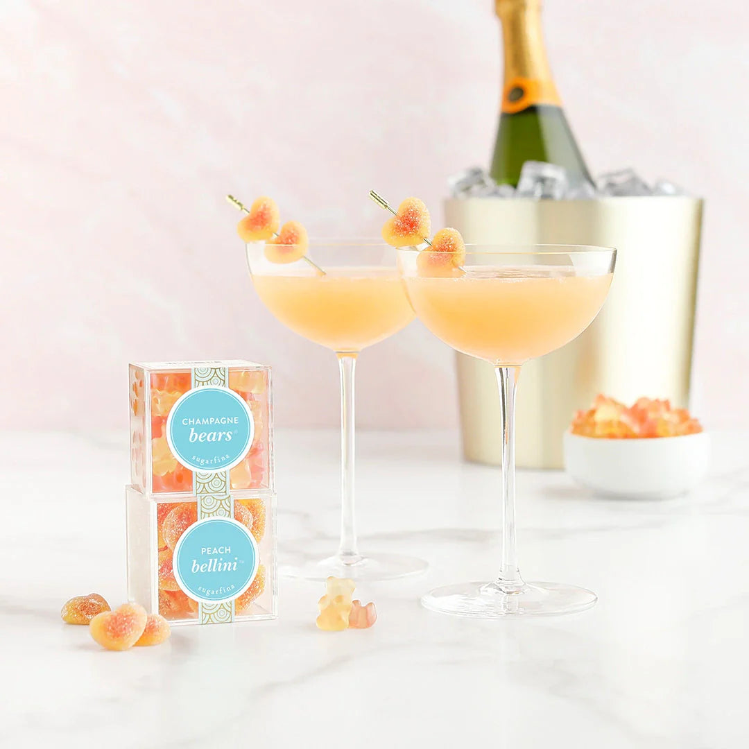 Sugarfina Peach Bellini - Small Candy Cube