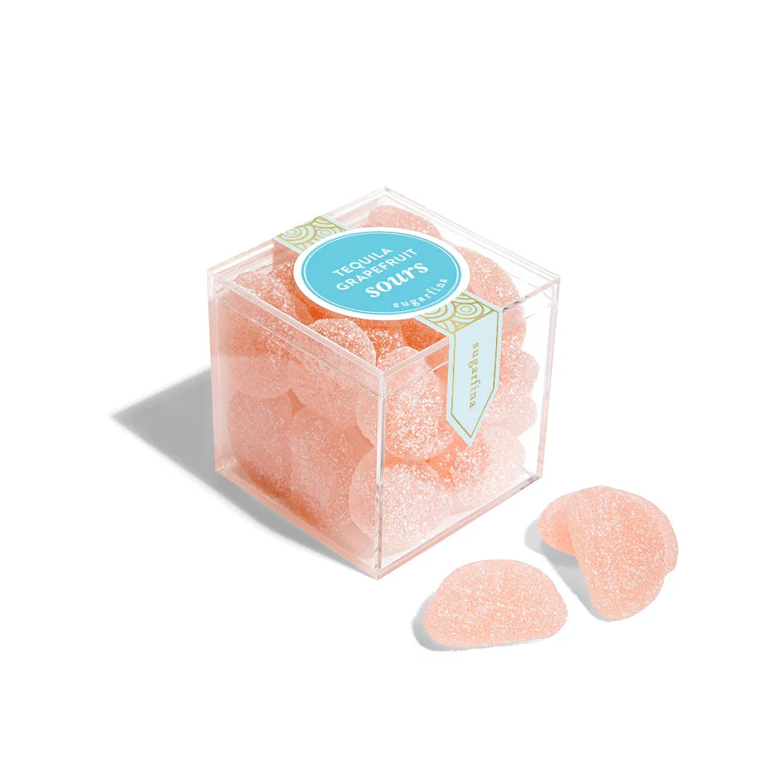 Sugarfina Tequila Grapefruit Sours Gummy - Small Candy Cube