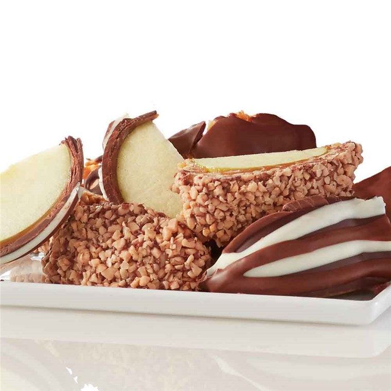 Mrs Prindables Fall Mushrooms Caramel Apple Gift Tray