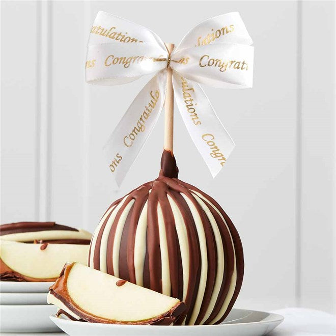 Mrs Prindables Triple Chocolate Congratulations Jumbo Caramel Apple