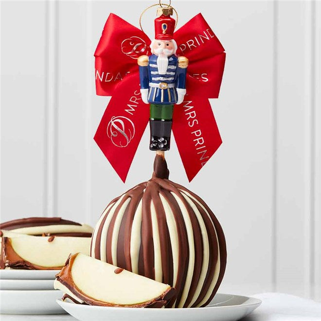 Mrs Prindables Triple Chocolate Nutcracker Jumbo Caramel Apple