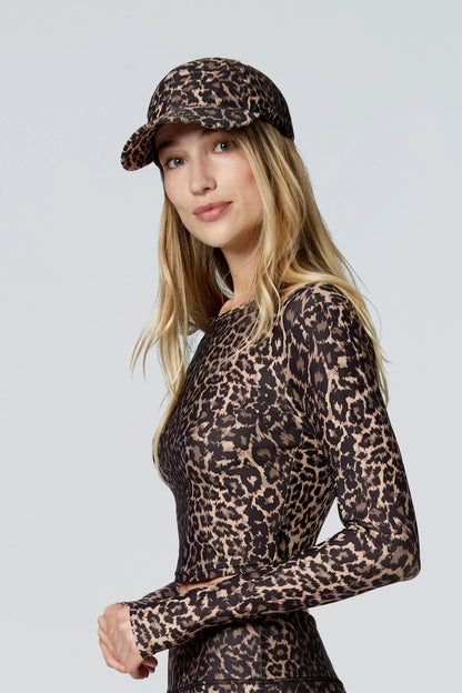 Watskin Sunwear Billie Baseball Hat in Leopard