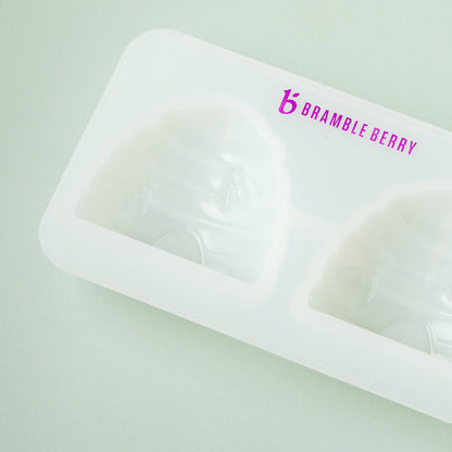 Bramble Berry 2 Cavity Silicone Beehive Mold (x5)