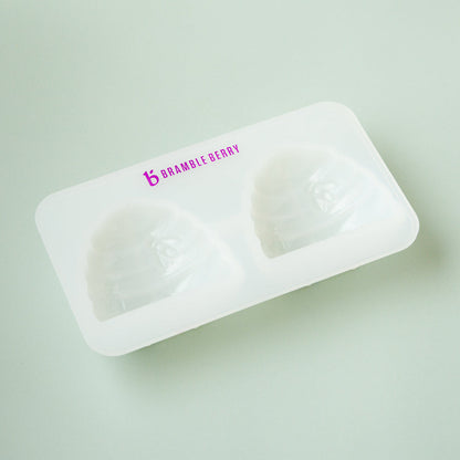 Bramble Berry 2 Cavity Silicone Beehive Mold (x5)