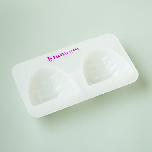 Bramble Berry 2 Cavity Silicone Beehive Mold (x5)