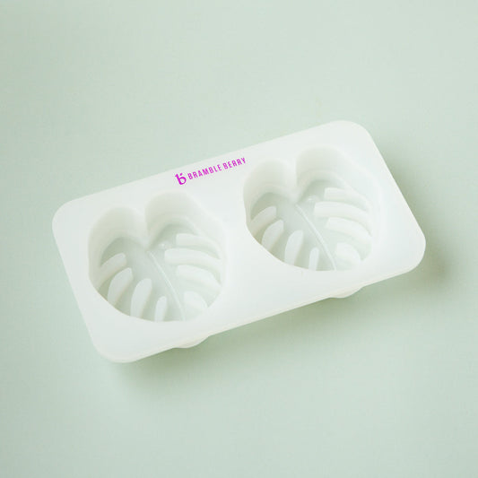 Bramble Berry 2 Cavity Silicone Monstera Mold (x5)