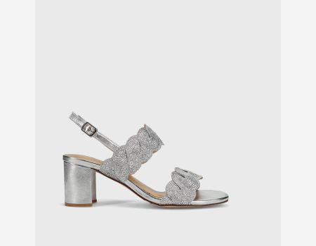 Marmi Shoes Vaneli Lettie - Silver Nappa