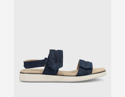 Marmi Shoes Vaneli Espe - Jeans Lino Print