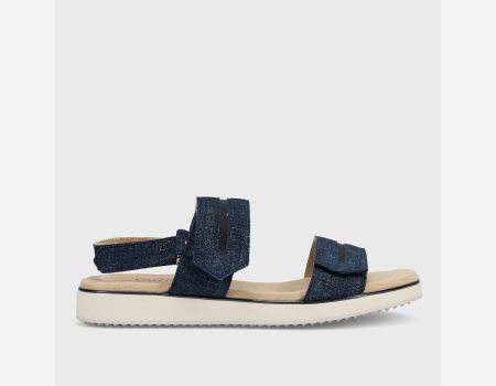 Marmi Shoes Vaneli Espe - Jeans Lino Print
