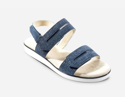 Marmi Shoes Vaneli Espe - Jeans Lino Print