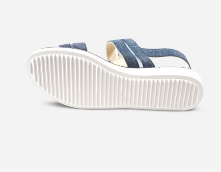 Marmi Shoes Vaneli Espe - Jeans Lino Print