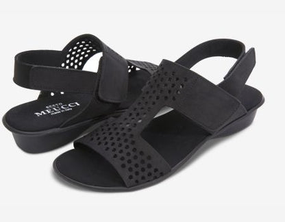 Marmi Shoes Sesto Meucci Elicia - Black Nabuk