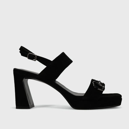 Marmi Shoes Vaneli Morena - Black Suede