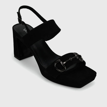 Marmi Shoes Vaneli Morena - Black Suede