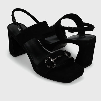 Marmi Shoes Vaneli Morena - Black Suede