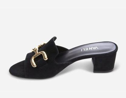 Marmi Shoes Vaneli Oksana - Black Suede