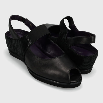 Marmi Shoes Vaneli Rayce - Black Nappa Black Miniliz