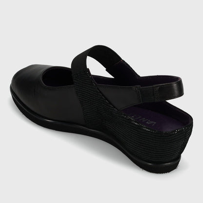 Marmi Shoes Vaneli Rayce - Black Nappa Black Miniliz