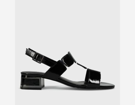 Marmi Shoes Vaneli Hatty - Black Naplak