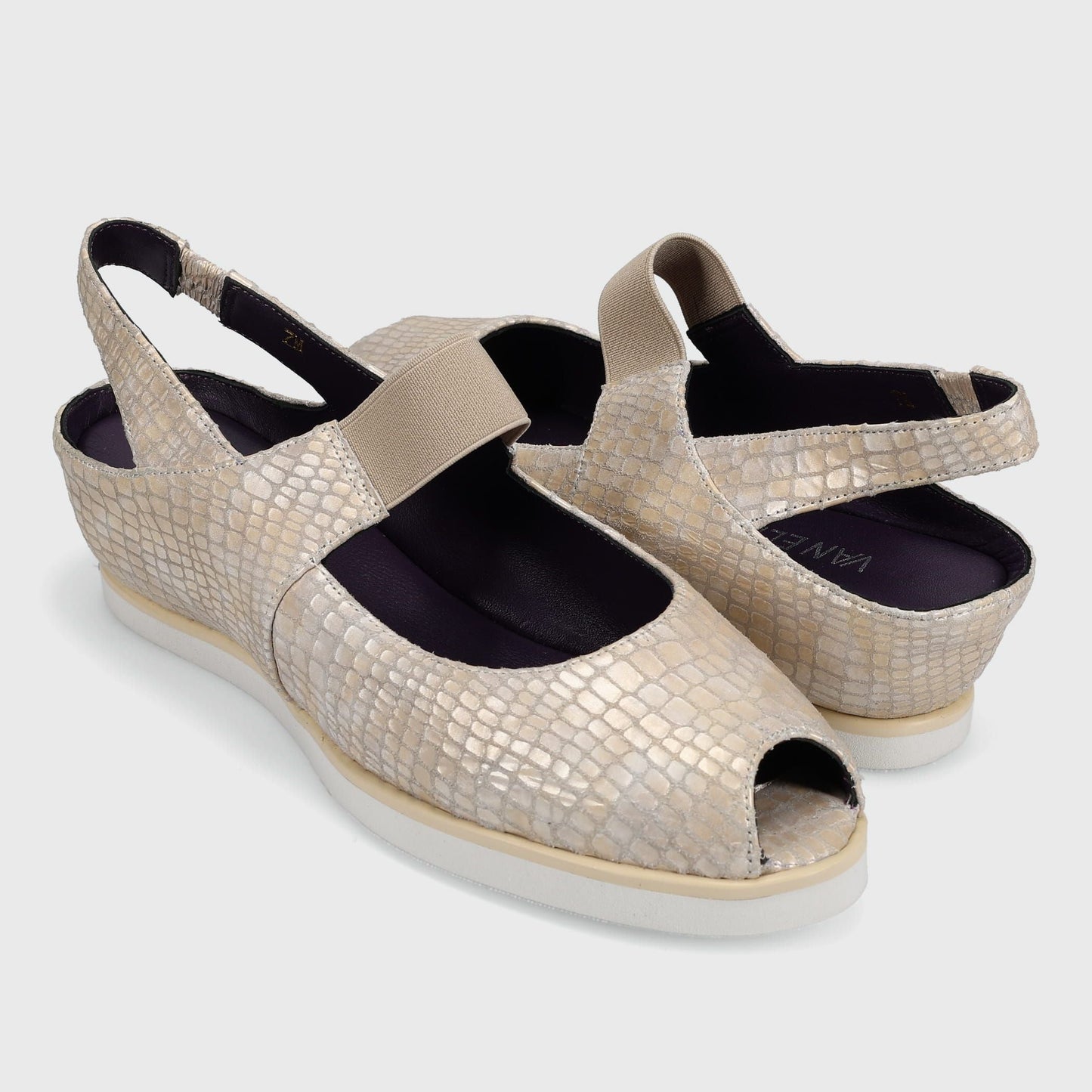 Marmi Shoes Vaneli Rayce - Champagne Boro Print