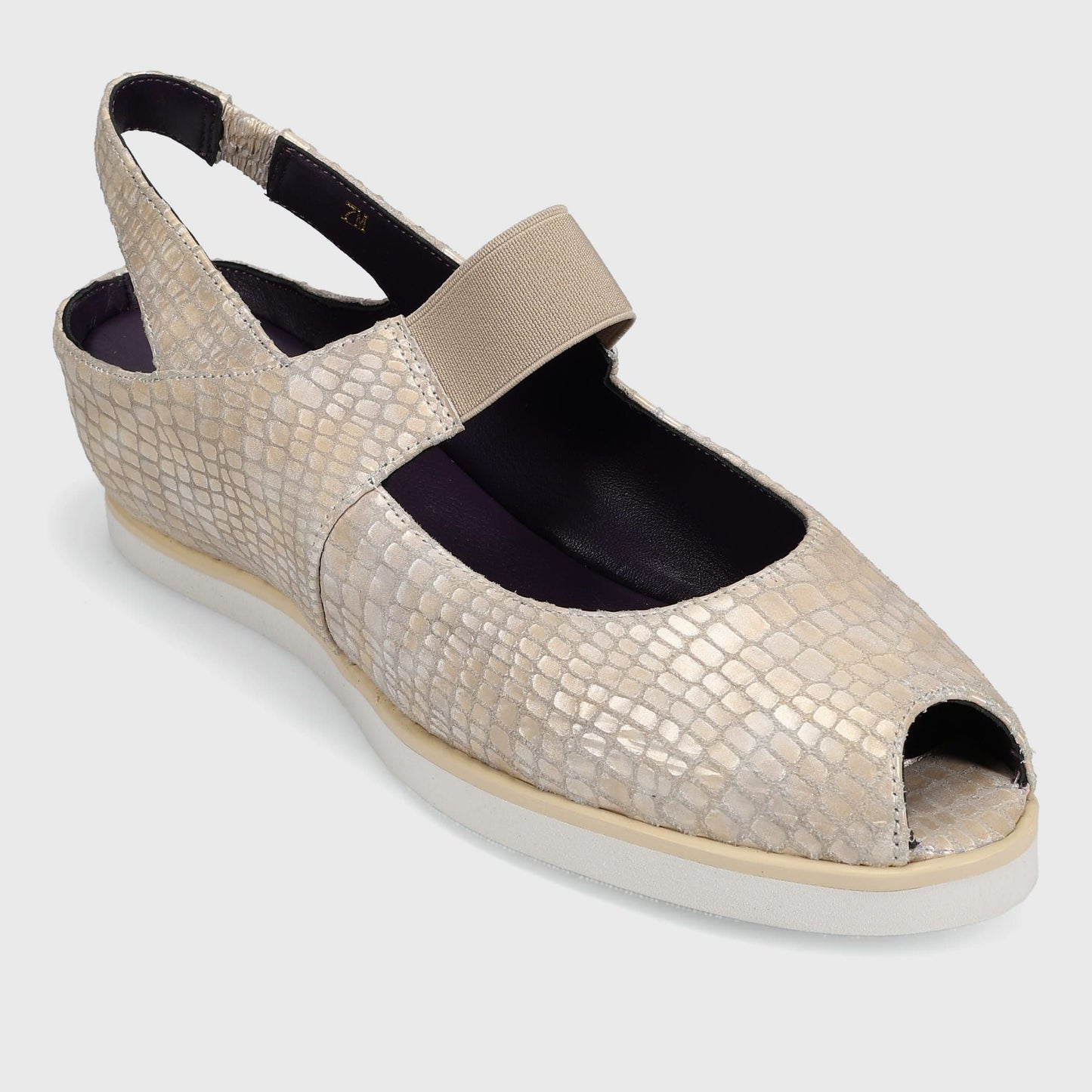 Marmi Shoes Vaneli Rayce - Champagne Boro Print