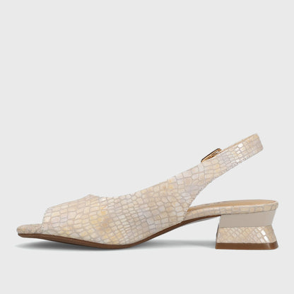 Marmi Shoes Vaneli Matyra - Champagne Boro Print