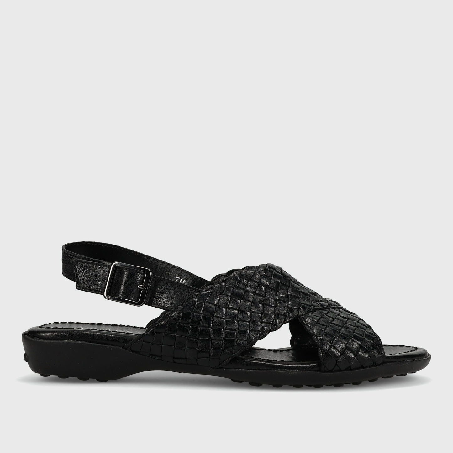 Marmi Shoes Vaneli Tagus - Black Woven Nappa