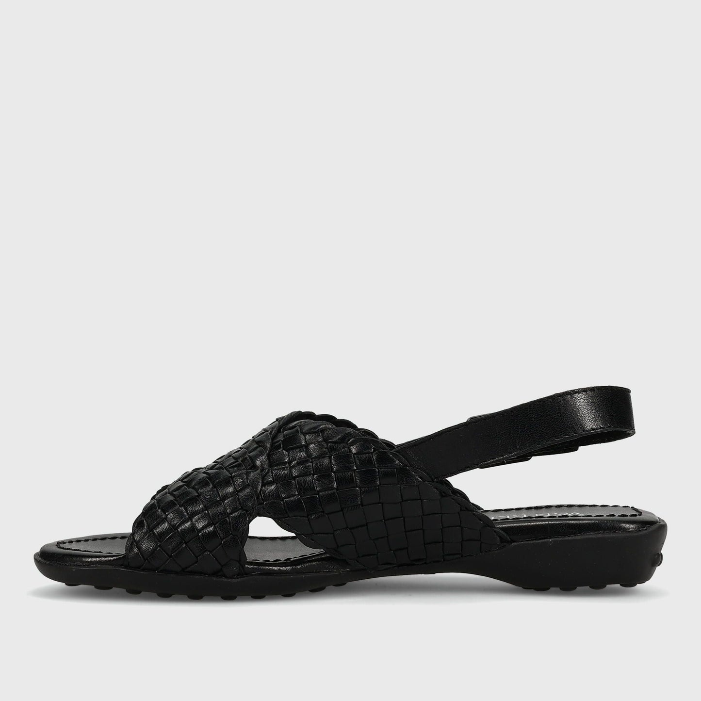 Marmi Shoes Vaneli Tagus - Black Woven Nappa
