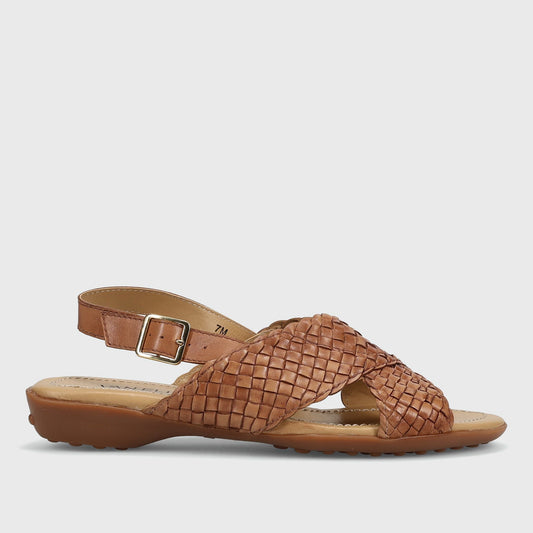 Marmi Shoes Vaneli Tagus - Camel Burnished Woven Nappa