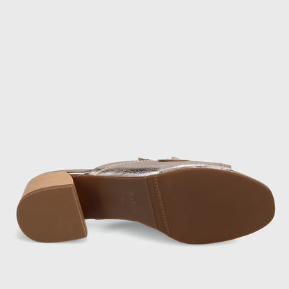 Marmi Shoes Vaneli Cannia - Shell Grained Metallic