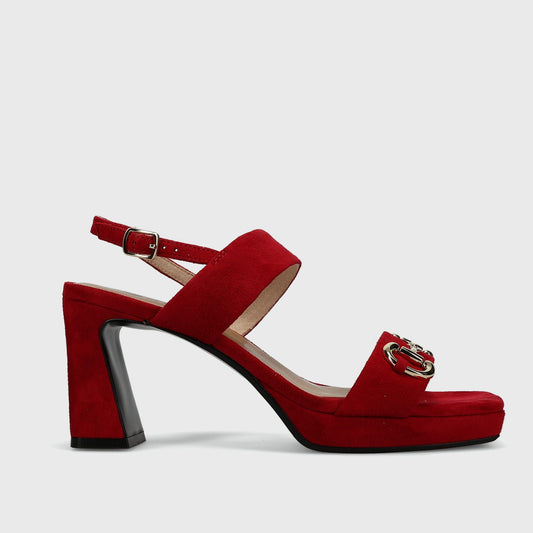 Marmi Shoes Vaneli Morena - Red Suede