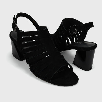 Marmi Shoes Vaneli Bina - Black Suede
