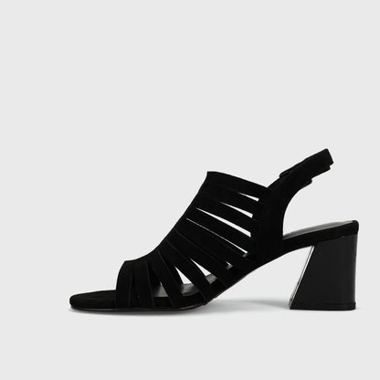 Marmi Shoes Vaneli Bina - Black Suede