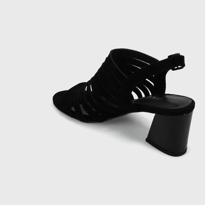 Marmi Shoes Vaneli Bina - Black Suede