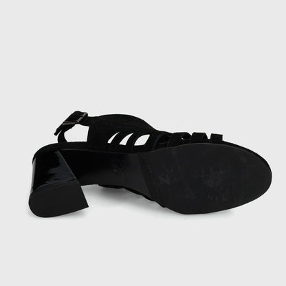 Marmi Shoes Vaneli Bina - Black Suede