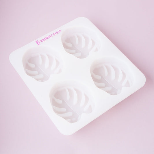 Bramble Berry 4 Cavity Monstera Silicone Mold (x2)