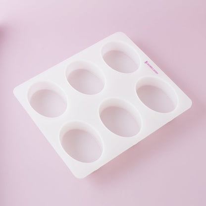 Bramble Berry 6 Bar Oval Silicone Mold (x2)