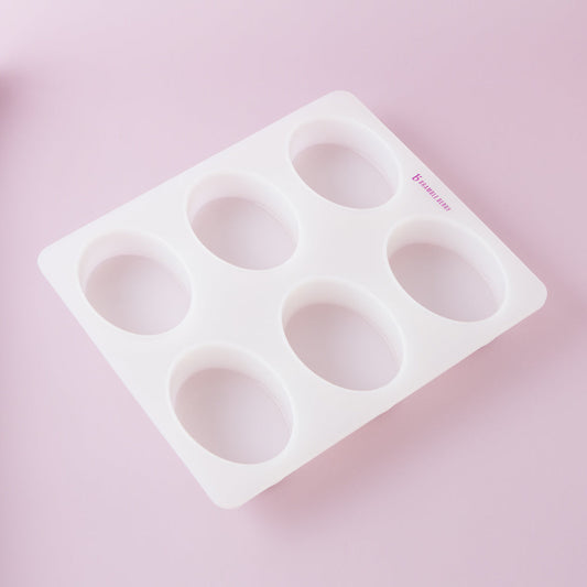Bramble Berry 6 Bar Oval Silicone Mold (x2)