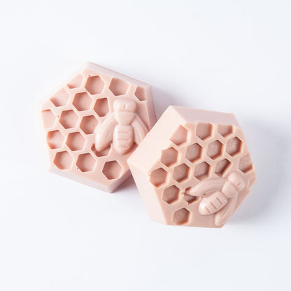 Bramble Berry 6 Cavity Honeycomb Silicone Mold (x3)