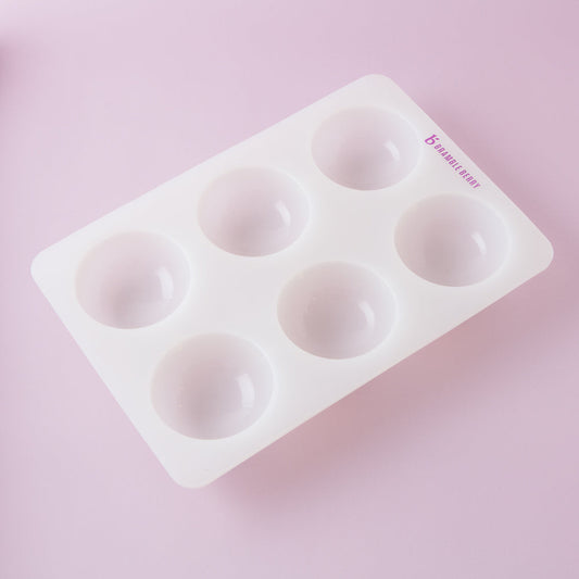 Bramble Berry 6 Cavity Silicone Dome Mold (x2)