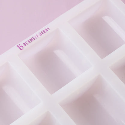 Bramble Berry 6 Half Cylinder Silicone Mold (x2)