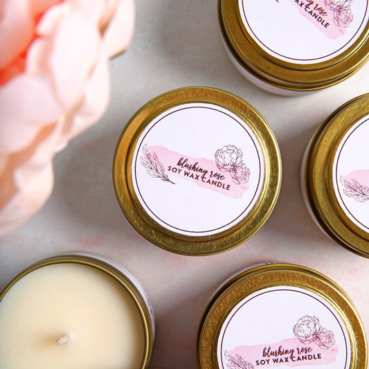 Bramble Berry Blushing Rose Candle Kit